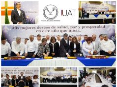 Preside Rector de la UAT saludo de año nuevo con universitarios