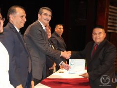 Preside Rector graduación en la Facultad de Ingeniería de Tampico