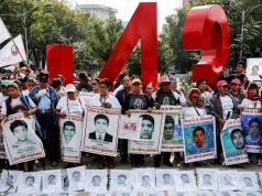 Asegura gobierno de CDMX libertad de manifestación por caso Ayotzinapa