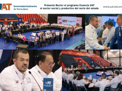 Preside rector con sectores de Nuevo Laredo, reunión Conecta UAT