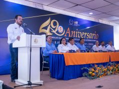 Preside rector festejo por el 49 Aniversario del SUTUAT