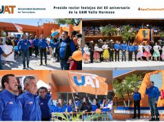 Preside rector ceremonia del 60 aniversario de la UAM Valle Hermoso