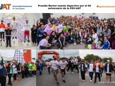 Preside rector convivencia deportiva en la Facultad de Enfermería Victoria