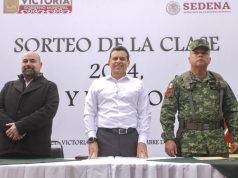 Asiste alcalde Lalo Gattás a sorteo de servicio militar