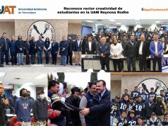 Reconoce rector creatividad de estudiantes en la UAM Reynosa Rodhe