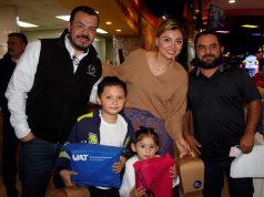 Preside rector eventos prenavideños del SUTUAT en la Zona Sur