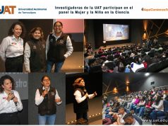Investigadoras de la UAT participan en el panel “La mujer y la niña en la ciencia”