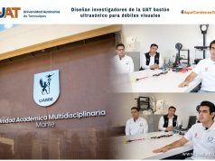Diseñan investigadores de la UAT bastón ultrasónico para débiles visuales