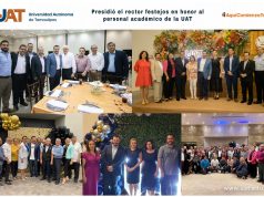 Presidió el rector festejos en honor al personal académico de la UAT