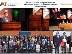 Inaugura rector de la UAT asamblea nacional de órganos internos de control universitarios