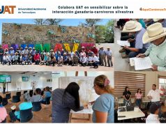 Colabora UAT en sensibilizar a productores rurales sobre la interacción del ganado y carnívoros silvestres