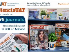Reconocen a la revista Ciencia UAT a nivel internacional