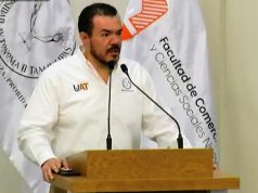 Rector de la UAT inaugura la Feria Universitaria del Libro en Nuevo Laredo