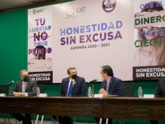 Imparten en la UAT conversatorio “Honestidad sin Excusa” en campaña anticorrupción