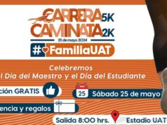 INVITA LA UAT A LA CARRERA 5K Y CAMINATA 2K EN CD. VICTORIA