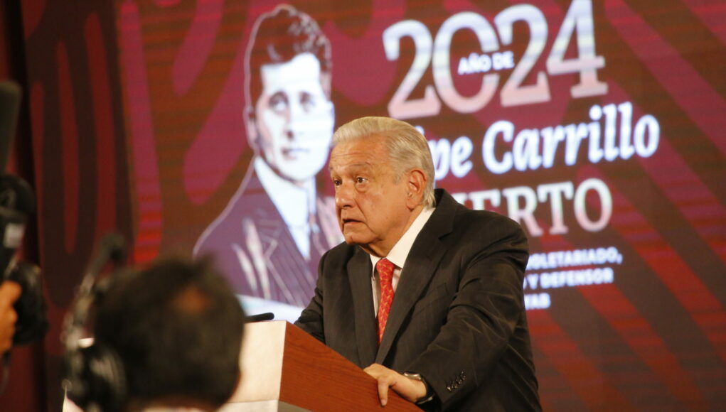 NotiPress - AMLO Mañanera 22-04-2024 Sergio F Cara (NotiPress)