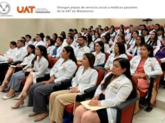 Otorgan plazas de servicio social a médicos pasantes de la UAT