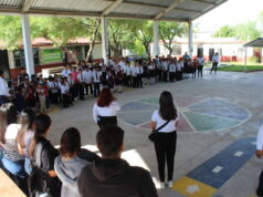 Entrega la UAT material escolar a estudiantes de primaria en Río Bravo