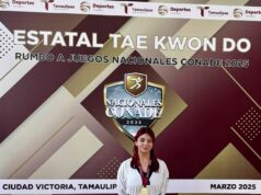 Alumna de la UAT se clasifica en primer lugar al nacional de la CONADE en Taekwondo