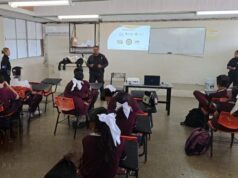 Lleva Guardia Estatal de Género plática para prevenir violencia en el noviazgo a secundaria de Ciudad Madero