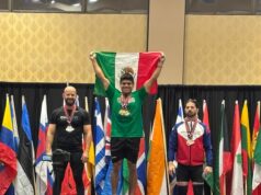 César Vallejo se corona Campeón Mundial de Halterofilia en Las Vegas
